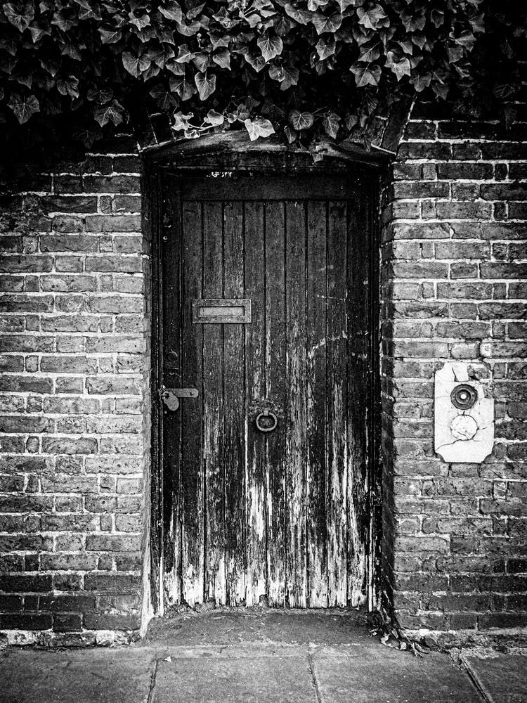 Old Wooden Door In London // Travel Photography