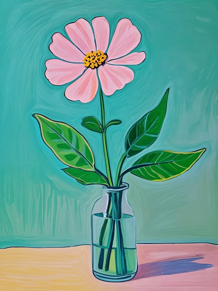 Rosa Blume Nr. 1
