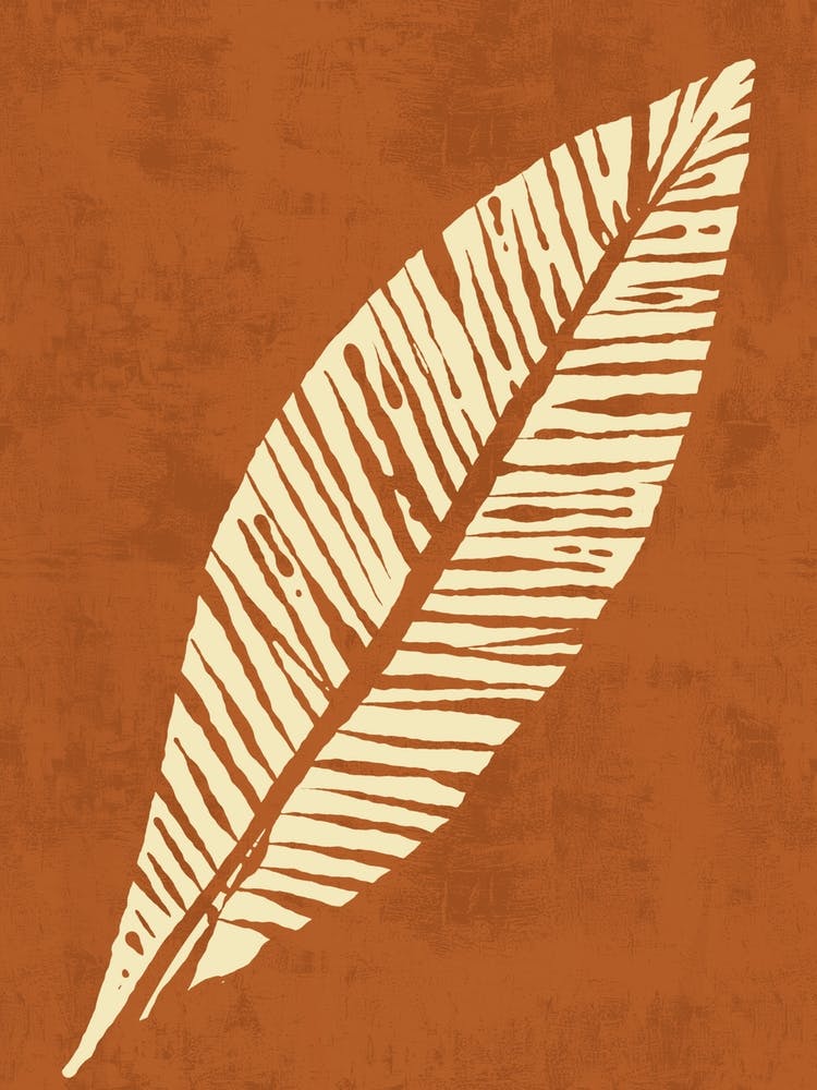 Leaf In The Sand