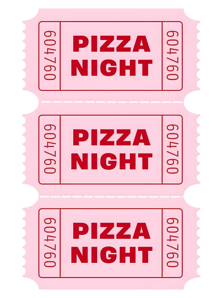 Pizza Night Tickets 1
