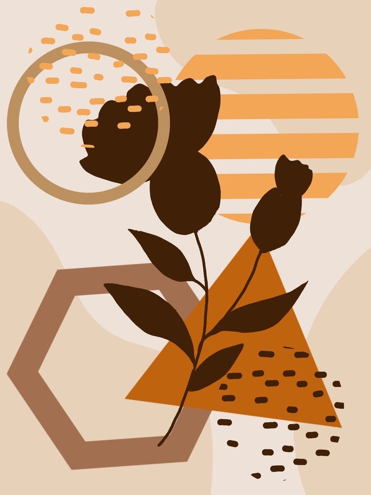 Abstrakte Blume 2
