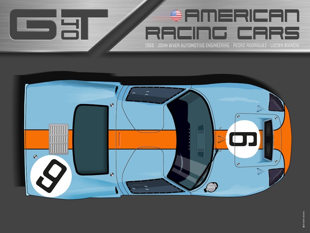 Ford Gt40 No. 9