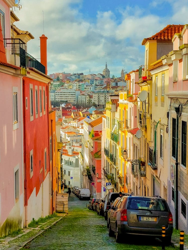 Streets Of Lisbon I in Color