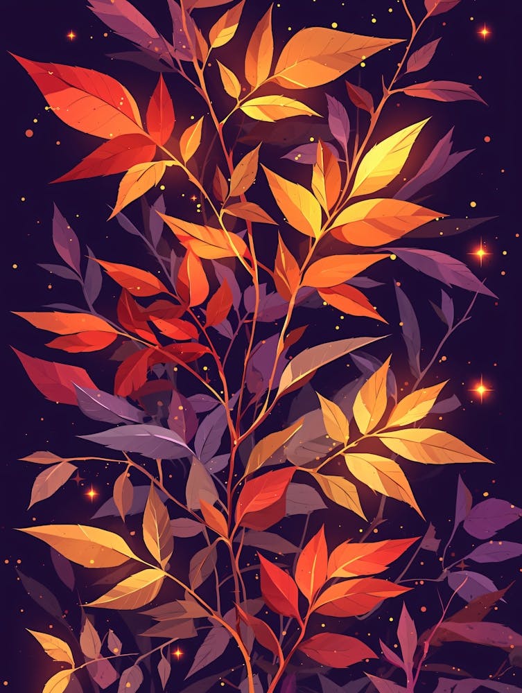 Autumn Leaves Background 1