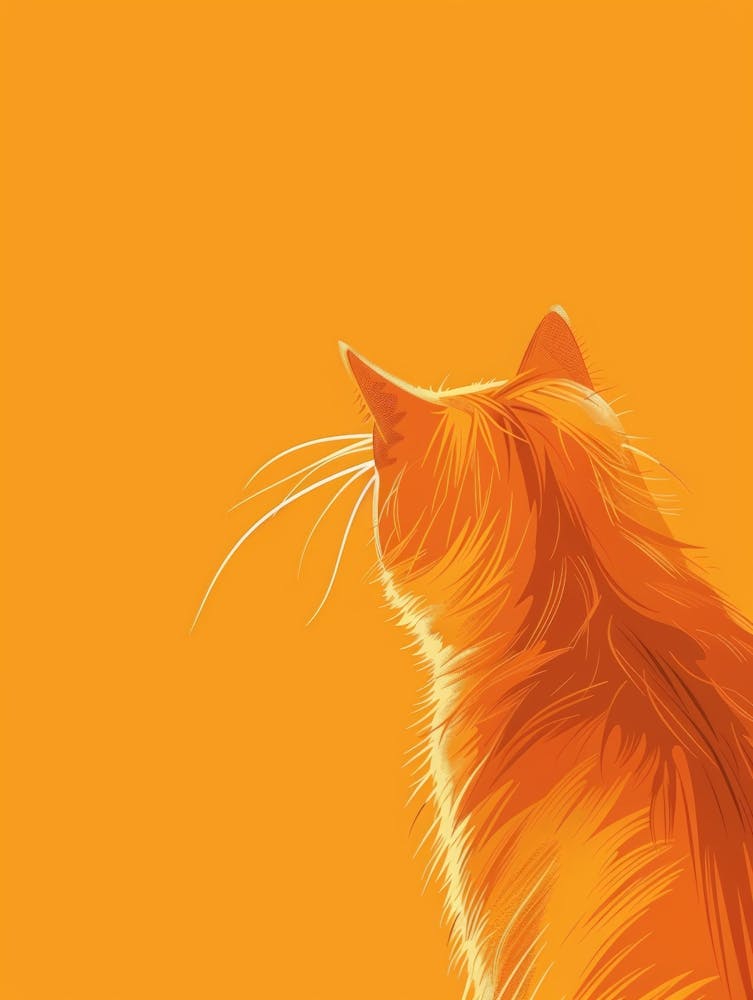 Orange Tabby Cat 10