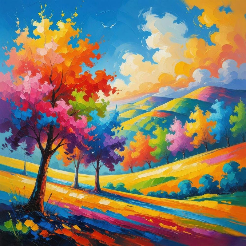 Arbres Colorés 1