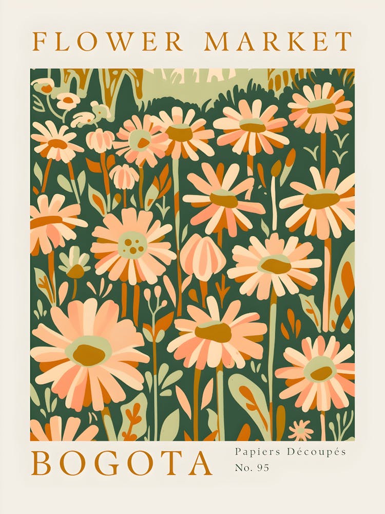 Flower Market Bogota 2