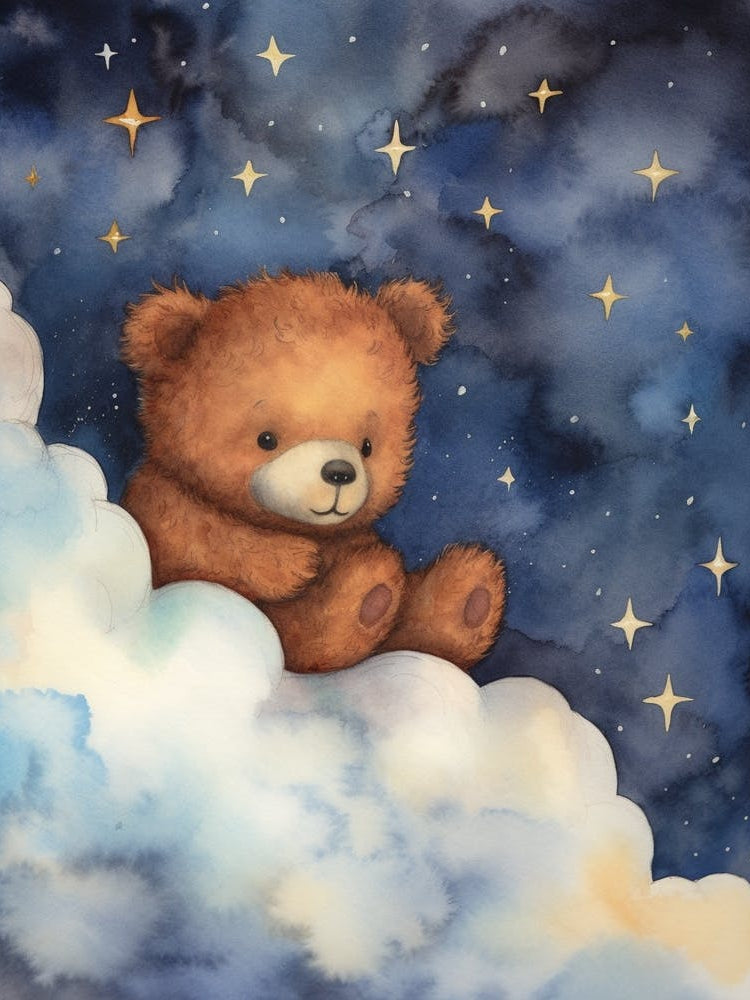 Baby Bear 2 Sleeping In The Clouds