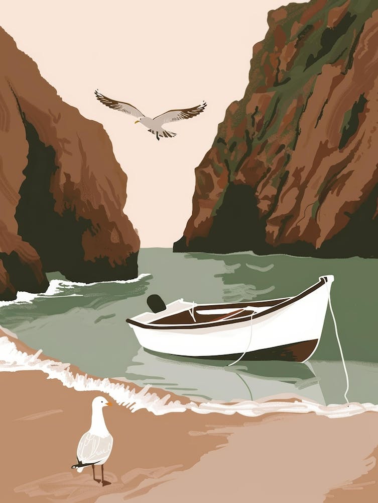 Boat On The Beach 5