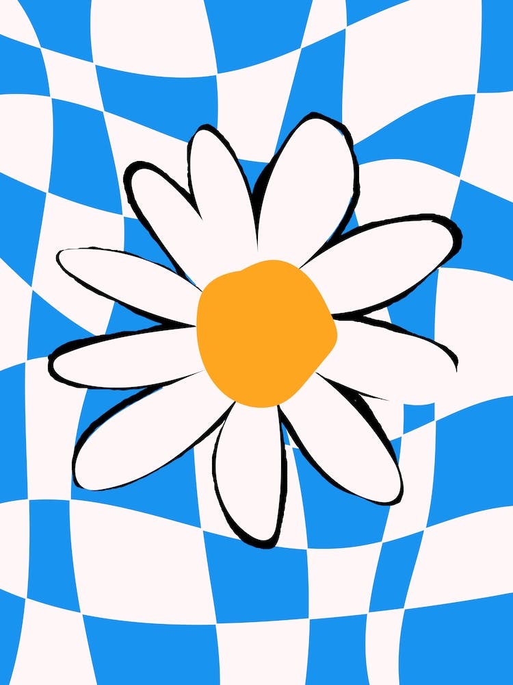Eklektische Gänseblümchen