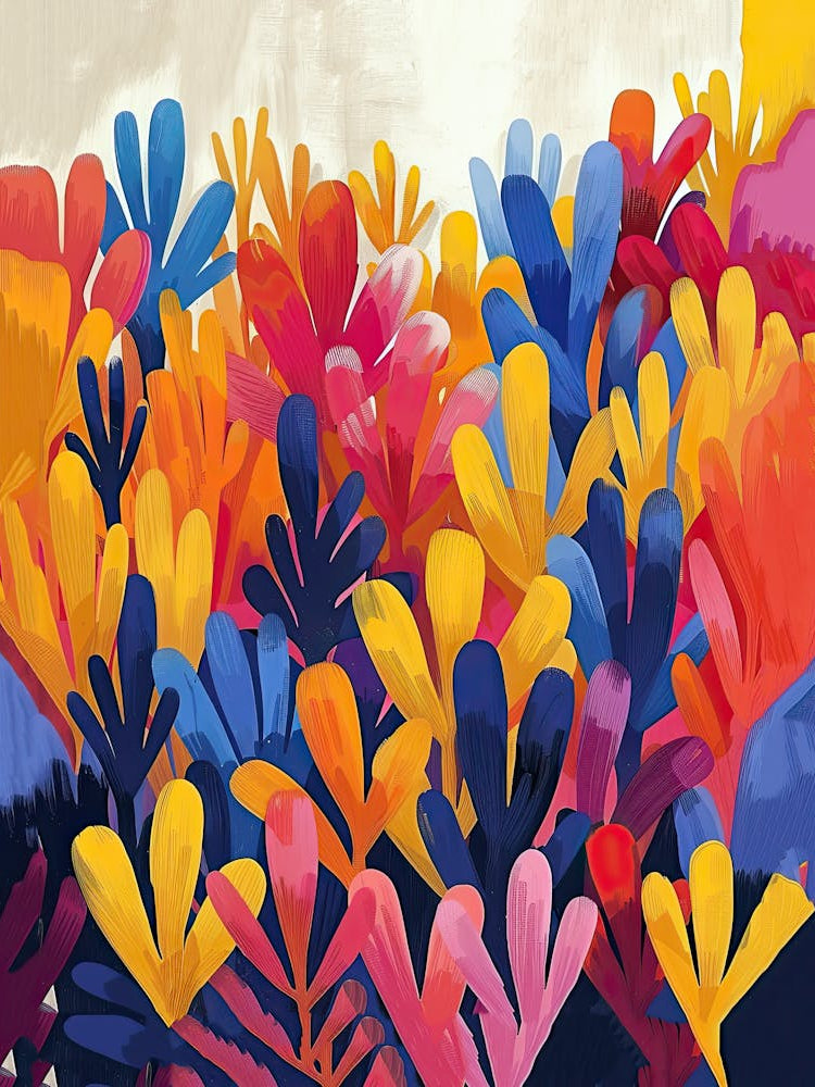 Painted Momentum Matisse Style