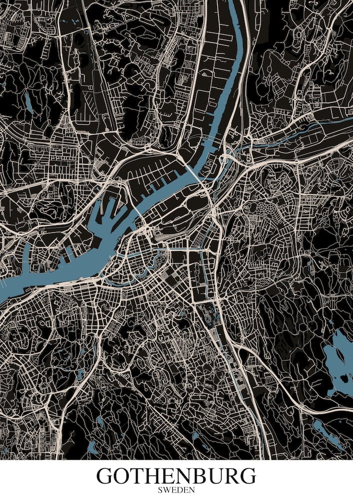 Gothenburg Black Blue