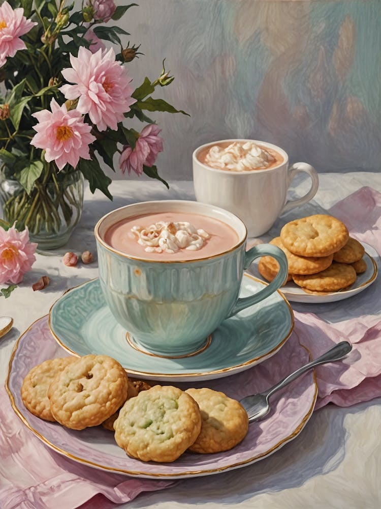 Hot Chocolate And Cookies
