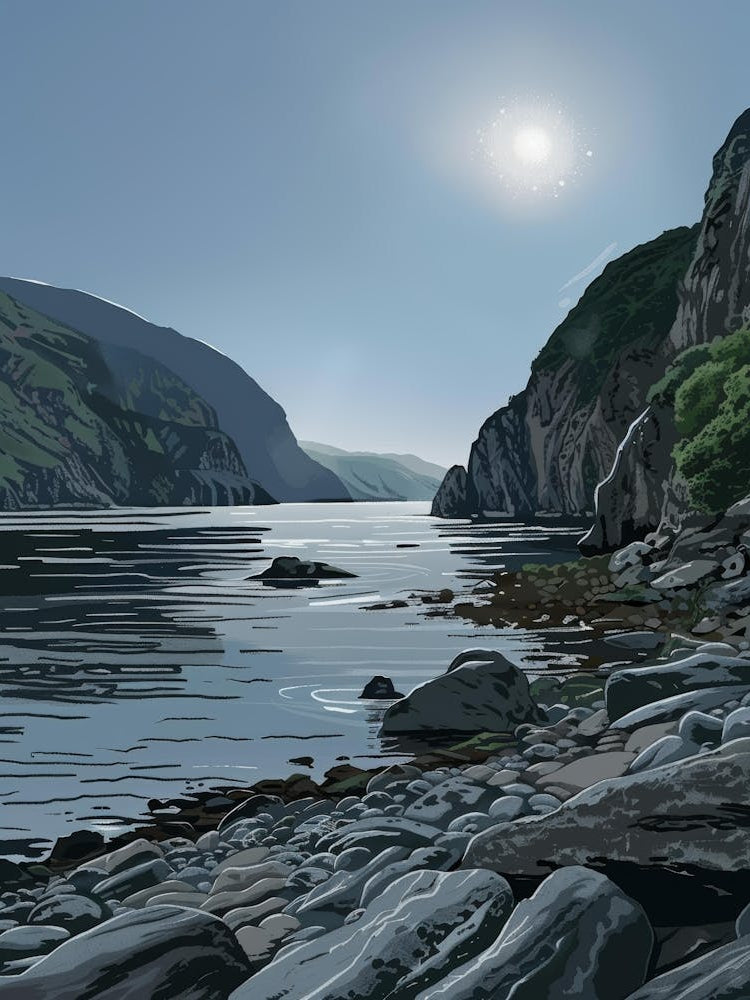 Moonlight By The Sea