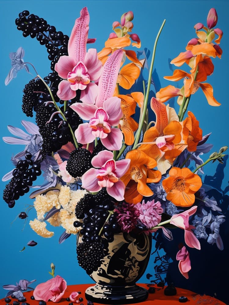 Surreal Florals Snapdragon 2 Flower Painting