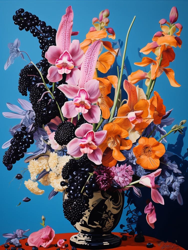 Surreal Florals Snapdragon 2 Flower Painting