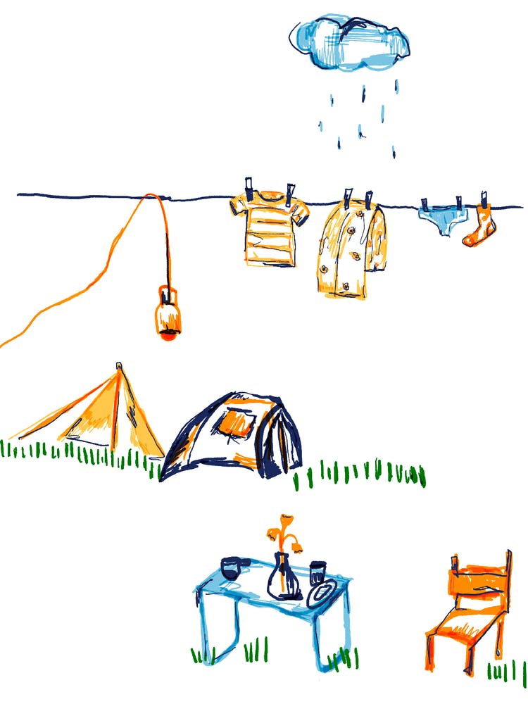 Camping in the north