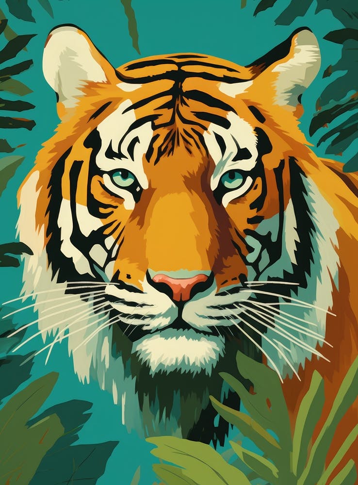 Tiger In The Jungle 36