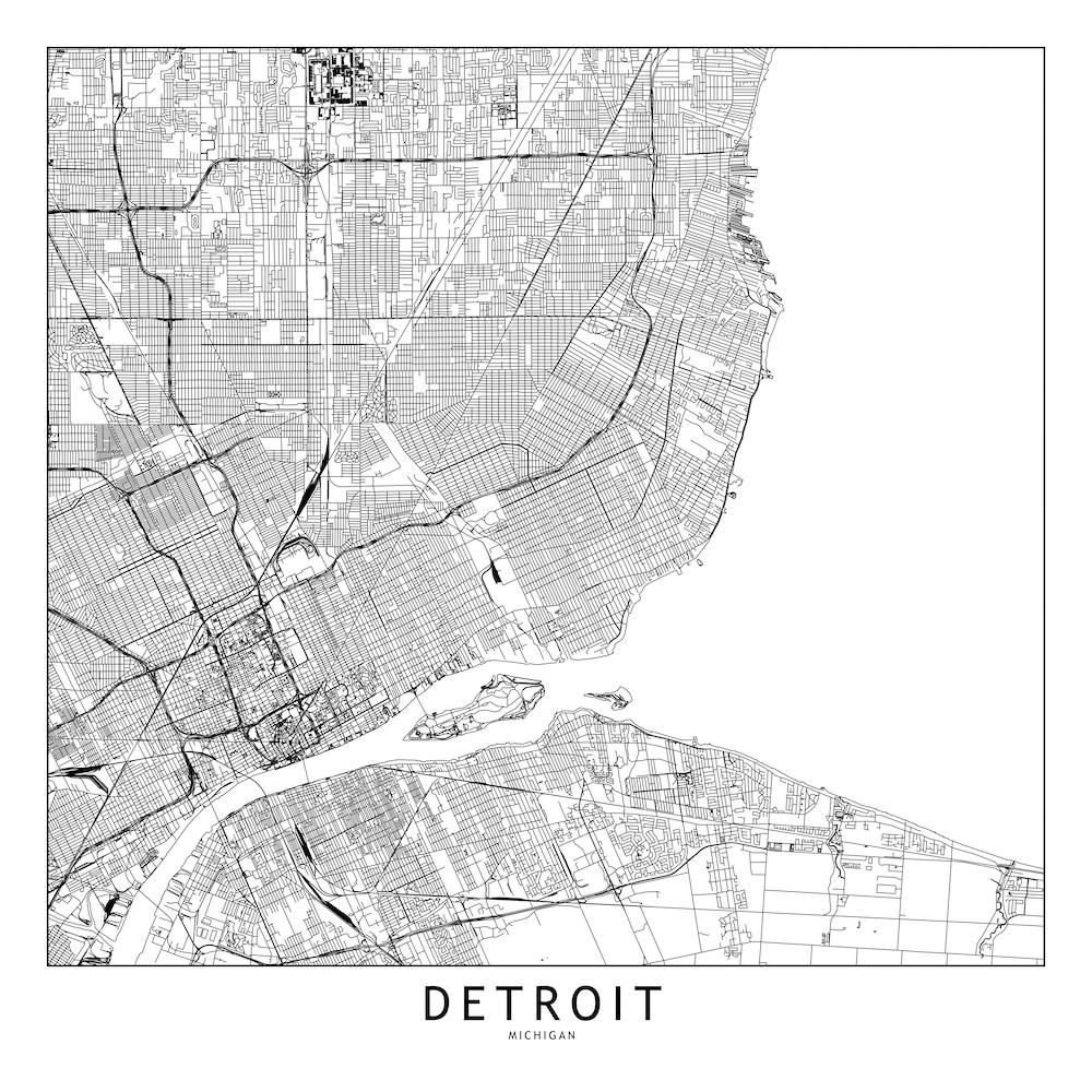 Detroit Map