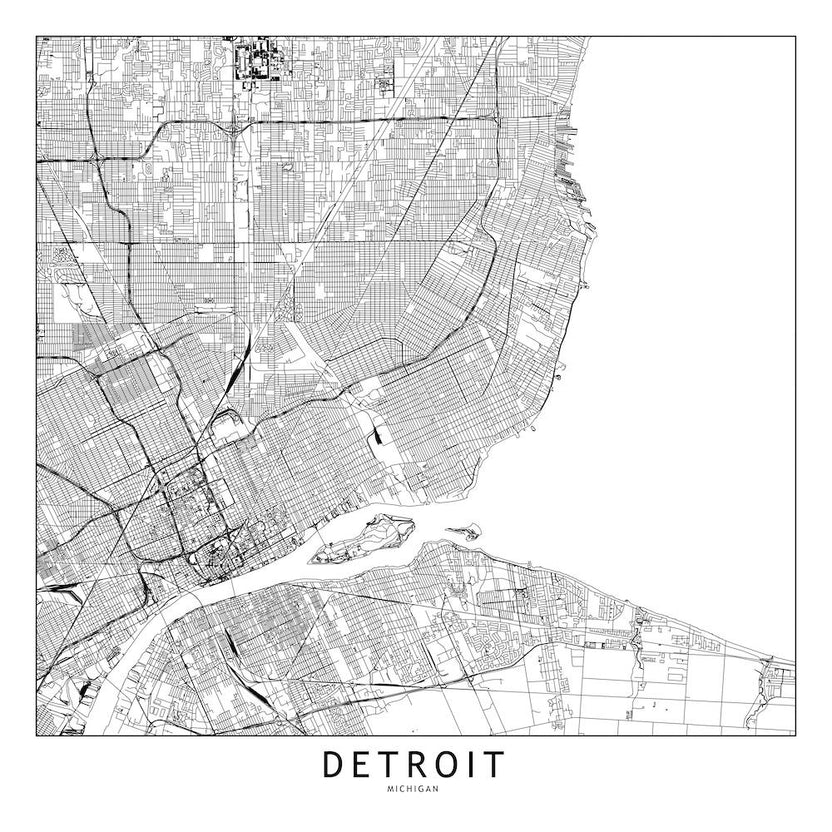 Detroit Map