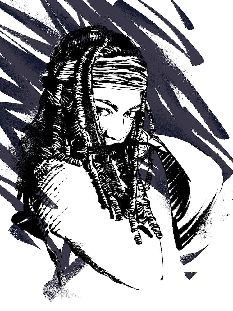 Walking Dead Michonne