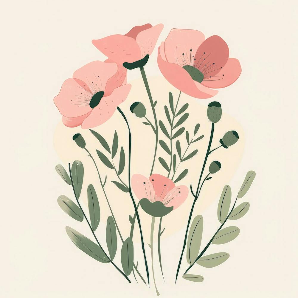 Pink Poppies 2