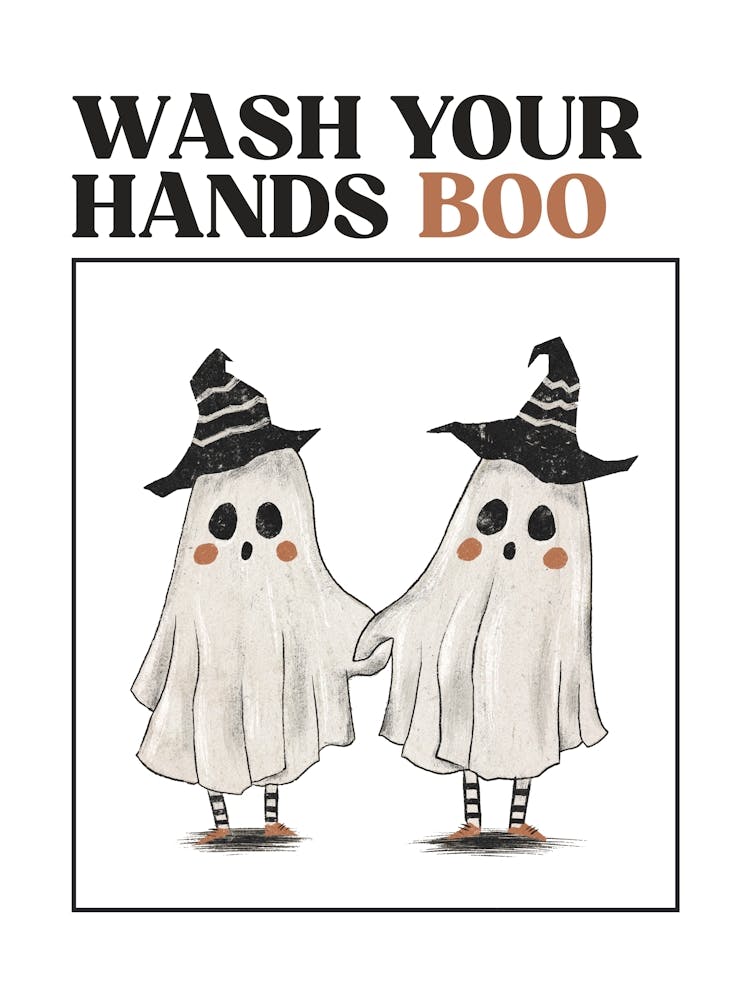 Wash Your Hands Boo