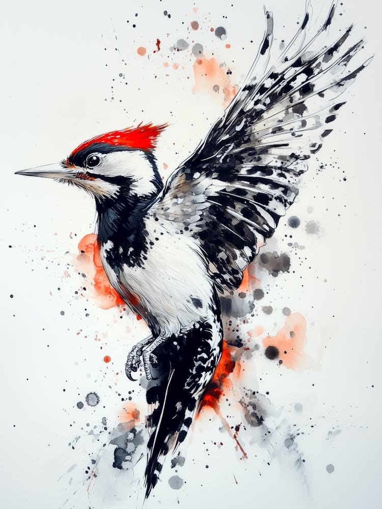 Woodpecker Canvas Print