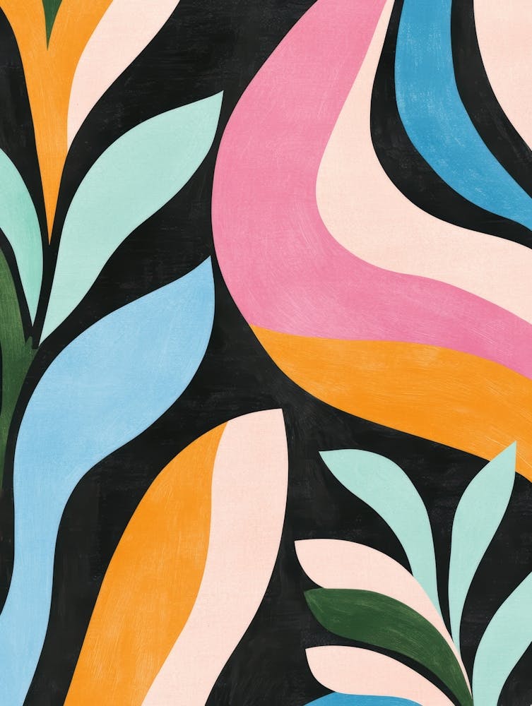 Abstract Leaves 88