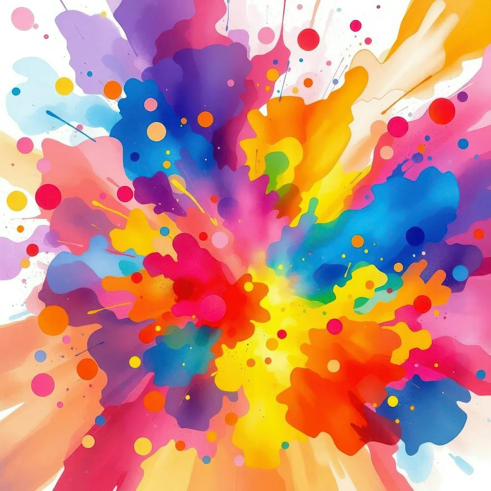 Colorful Splash Background