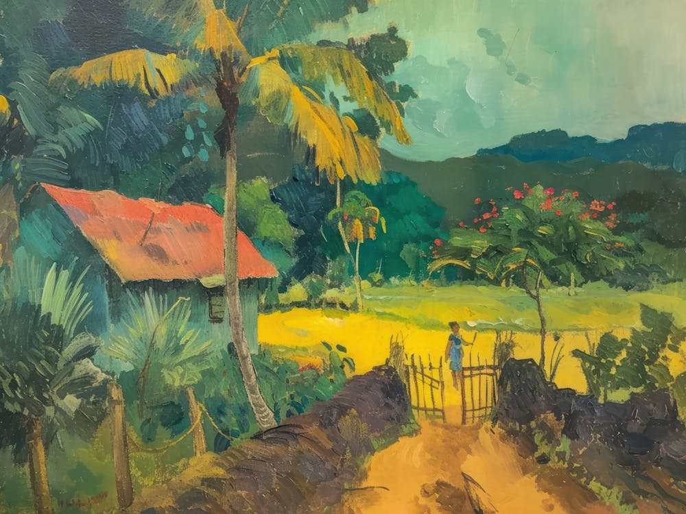 Contemporary Artwork Inspired By Paul Gauguin 2