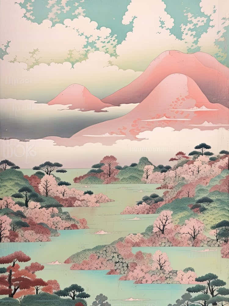 Mount Mitake In Tokyo, Japanese Landscape 2