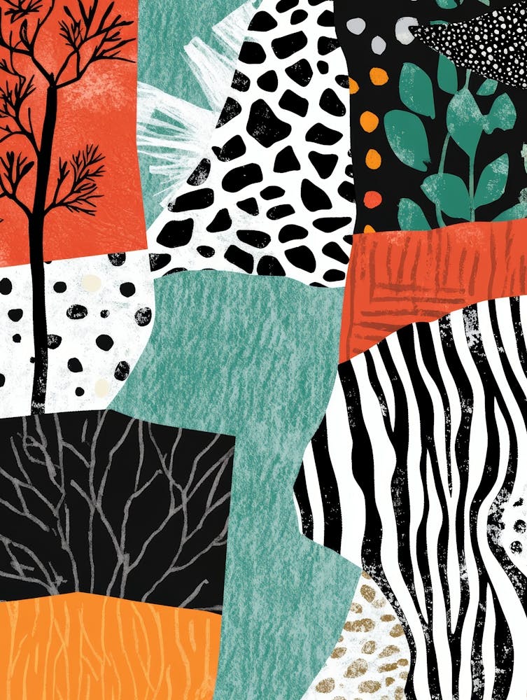 Abstract Botanical Pattern 6