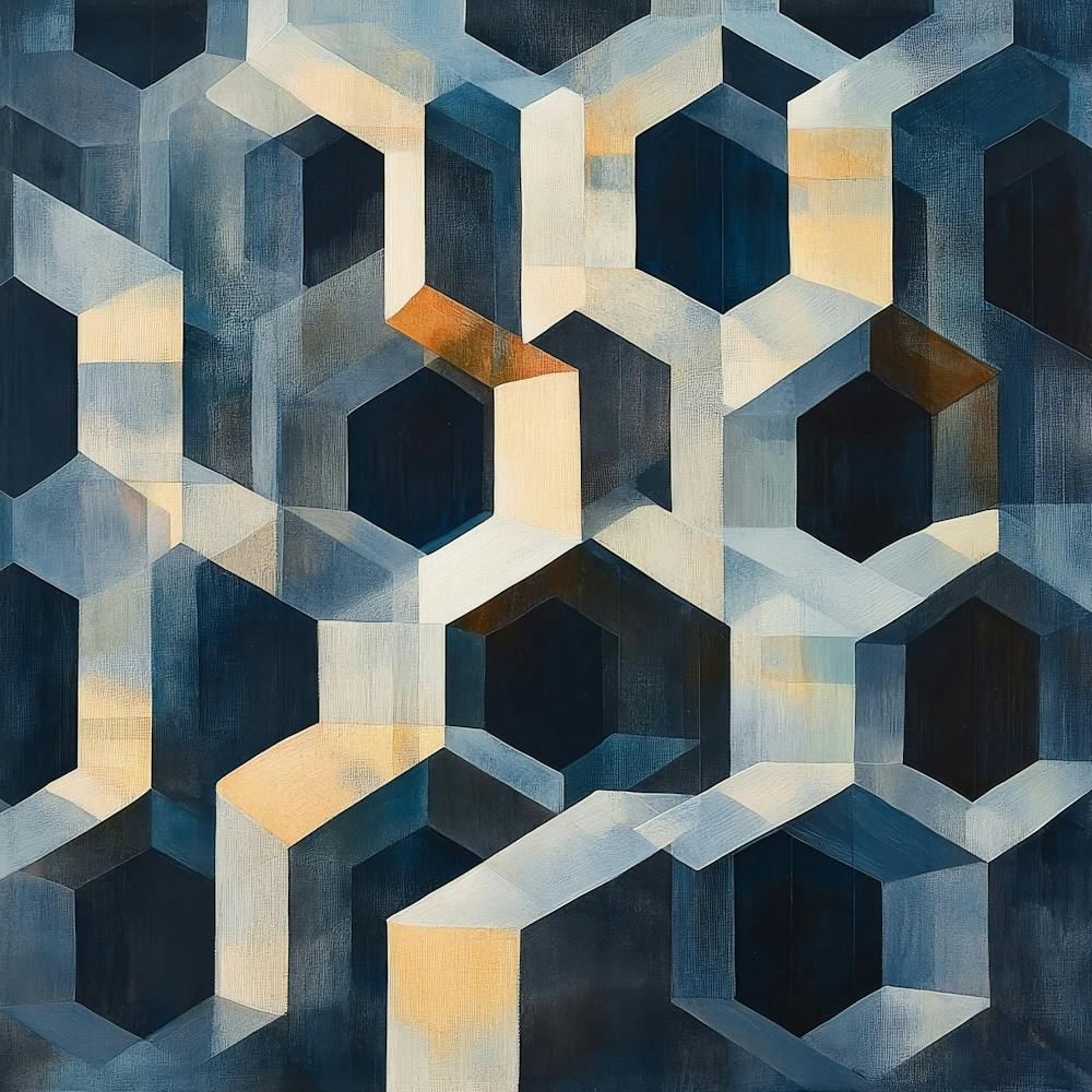 Hexagons Art