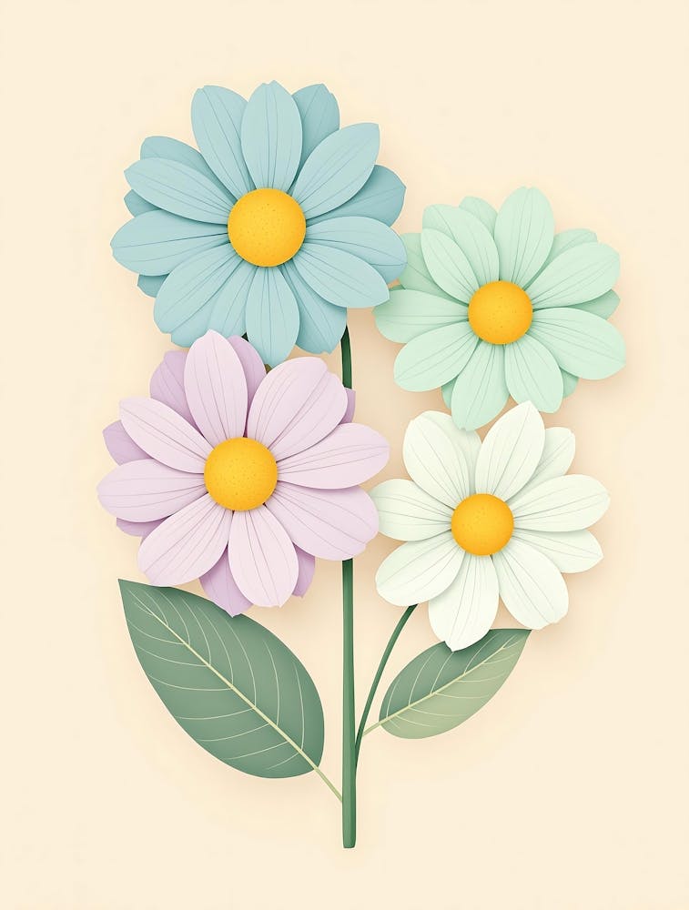 Elegant Blush-Toned Flowers with a Modern Aesthetic