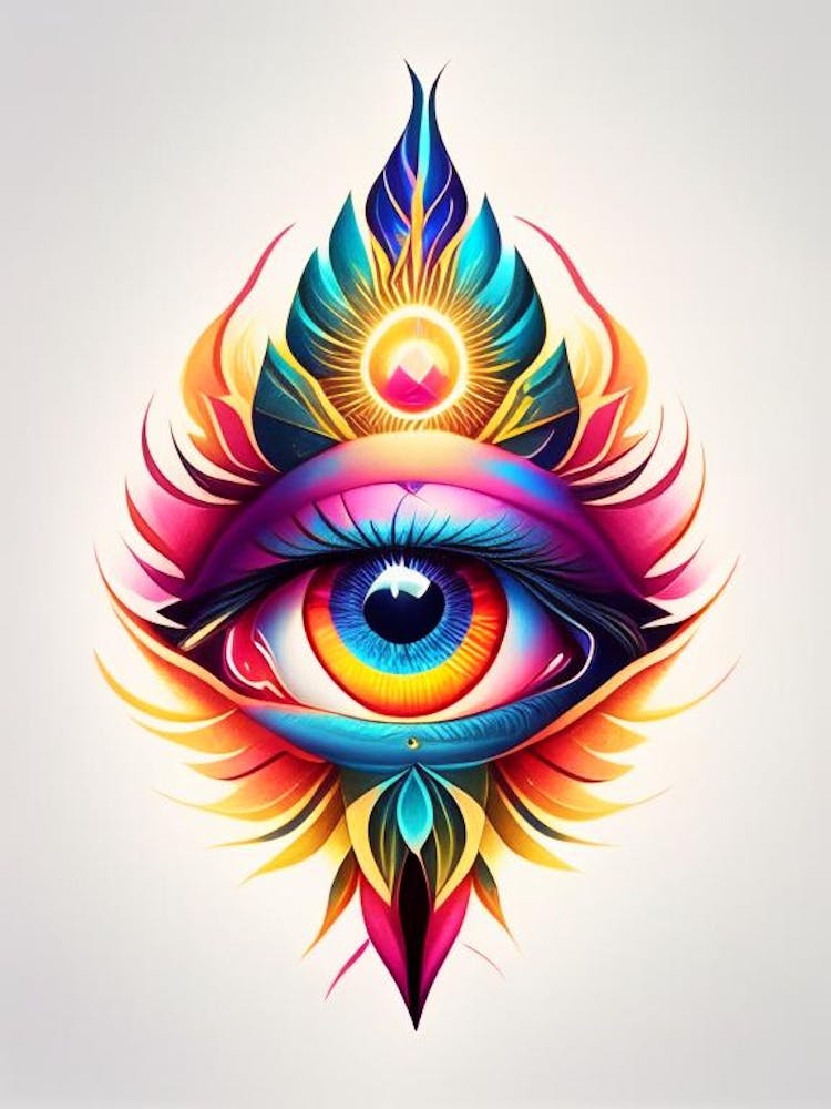 Transcendence, Symbol, Third Eye Tattoo 3