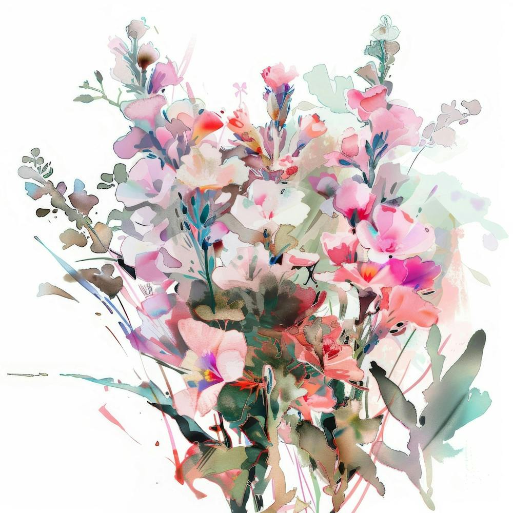 Watercolor Flowers 40