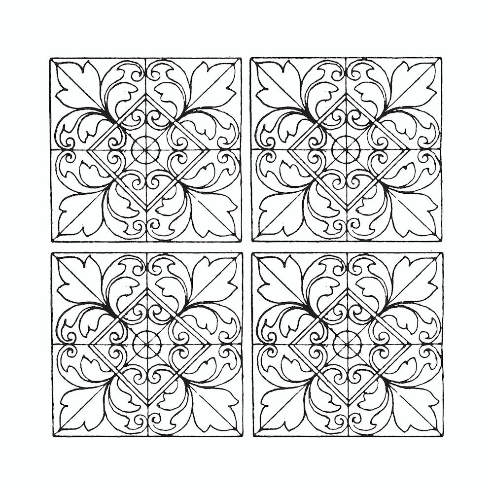 Boho Tile Sketch