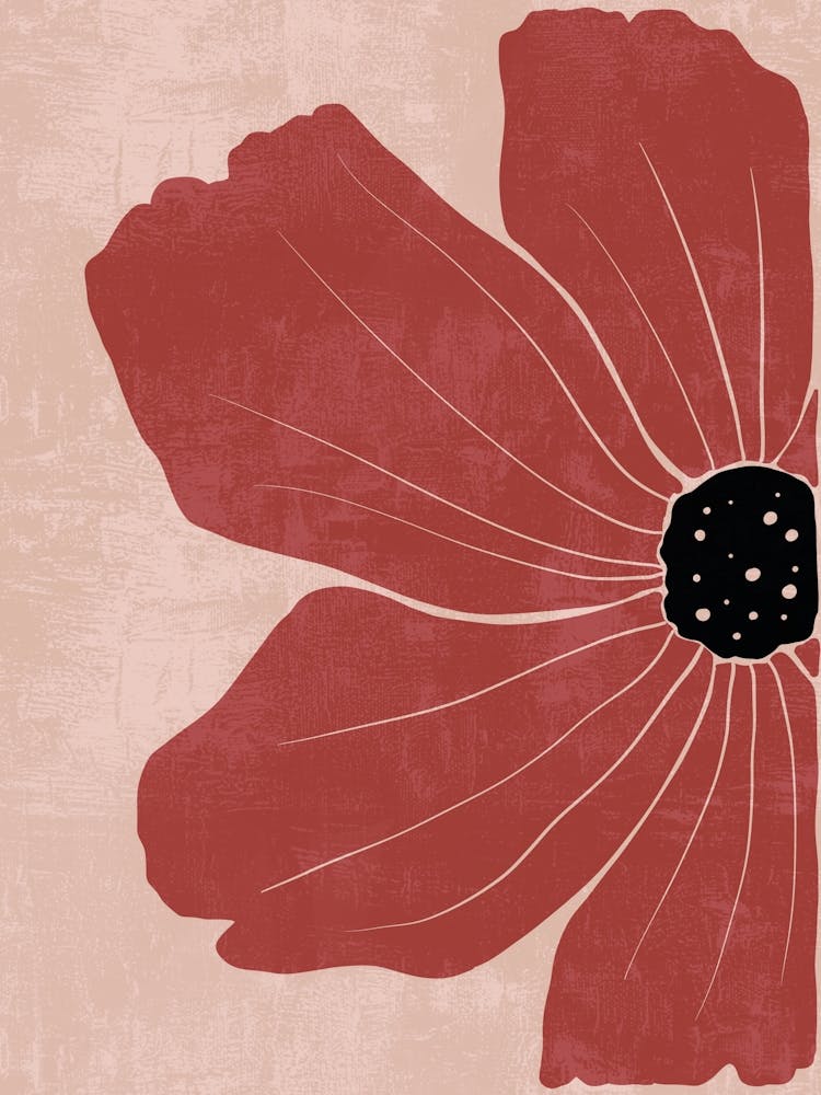 Red Flower Canvas Print