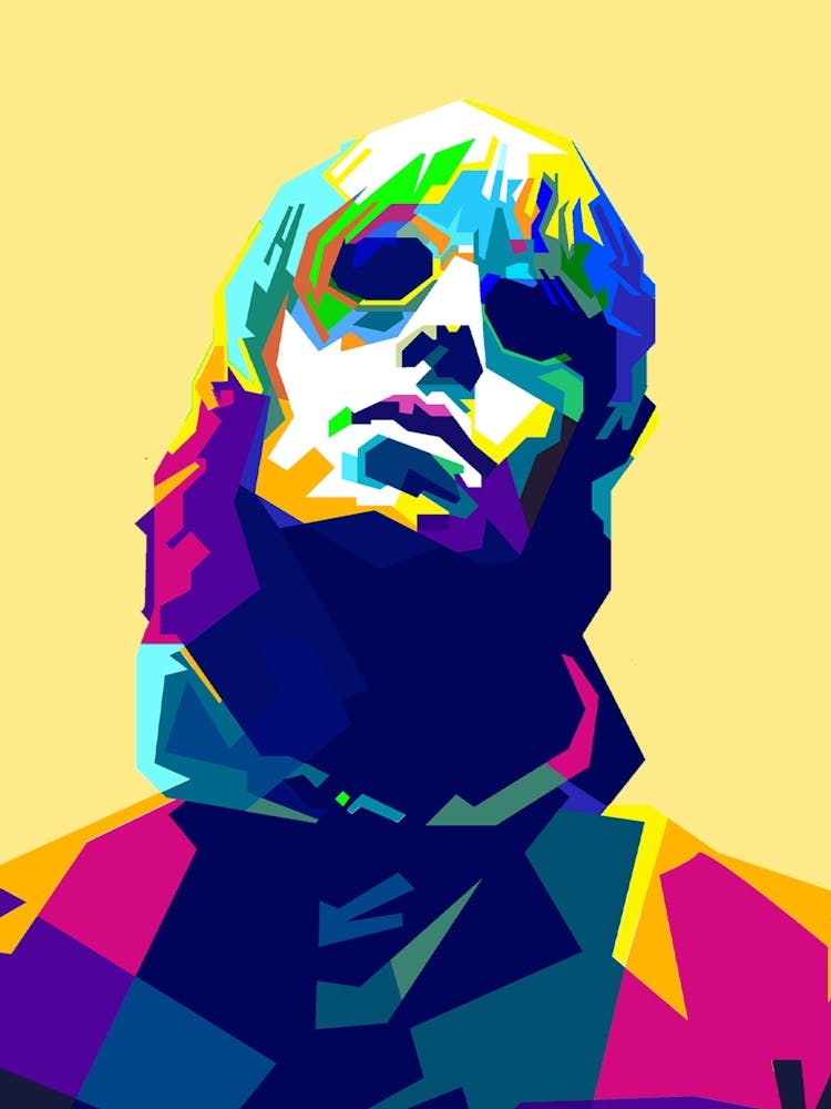 Noel Gallagher OASIS Art WPAP Trending Now