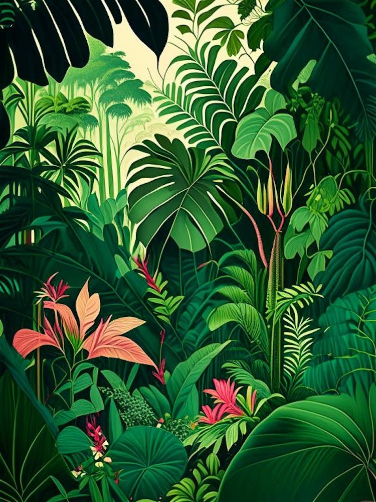 Majestic Jungle 4 Botanical