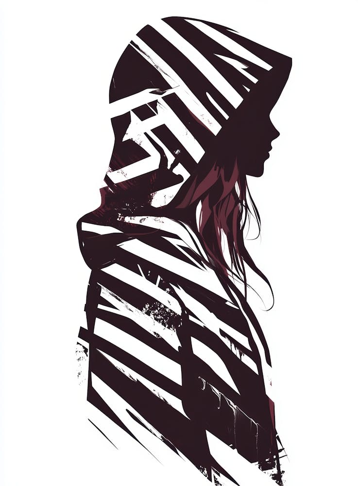 Silhouette Of A Girl 3