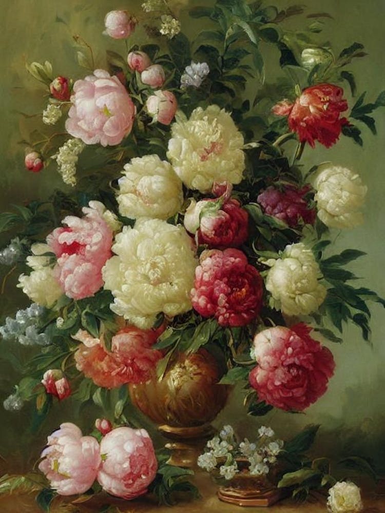 Peony Painting 2 Flower