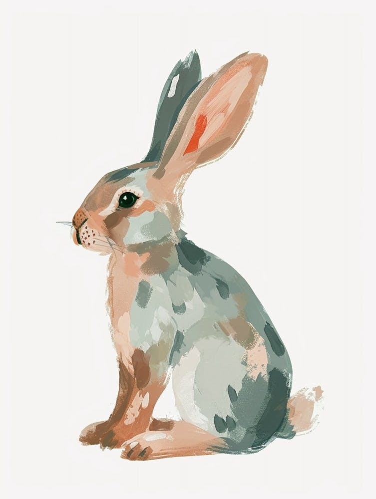 Argente Rabbit Kinderillustration 1