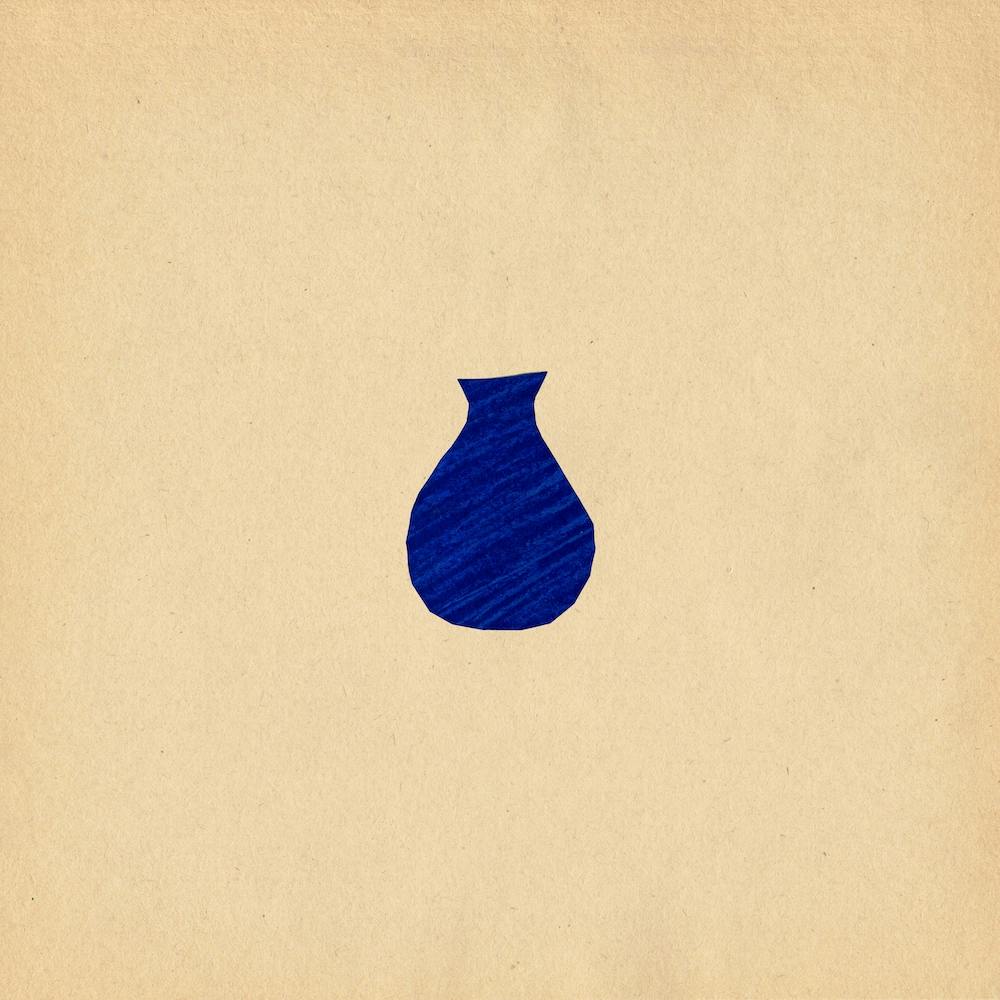 Minimalist vivid Blue Vase 2
