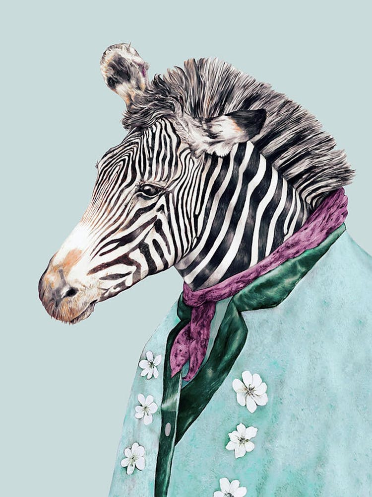 Zebra Blue