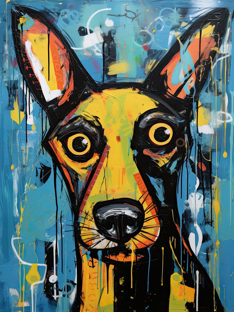 Street Dog Symphony: Neo-Expressionism