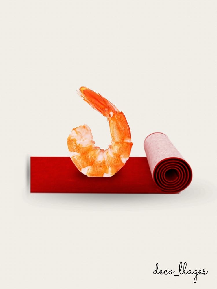 Le yoga de la crevette