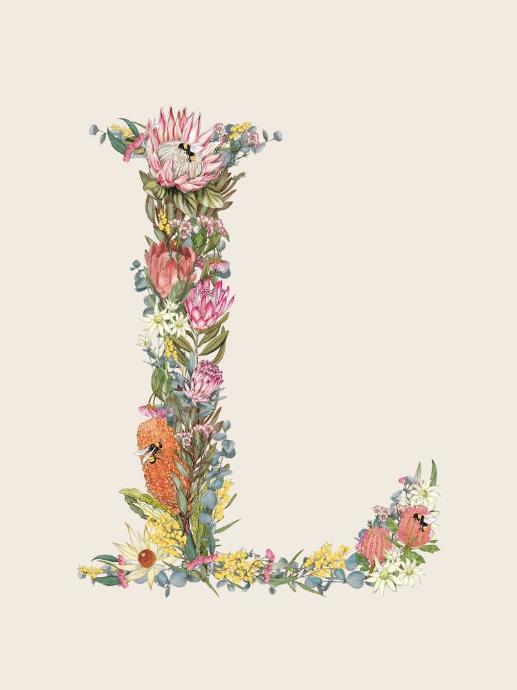 L Oat Alphabet Letter