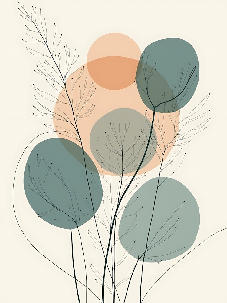 Muted Floral Whispers of Spring